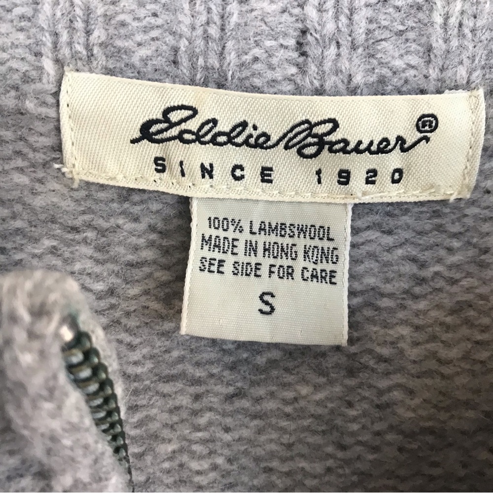 Vintage Eddie Bauer sweater-100% Lambs Wool - Picture 4 of 7